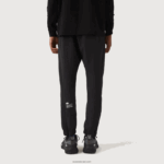 Lacoste מכנסיים תחתונים עם רוכסן ספורט DZ4D0D1091 שחור c31 גברים - Image 3