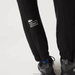 Lacoste מכנסיים תחתונים עם רוכסן ספורט DZ4D0D1091 שחור c31 גברים - Image 4