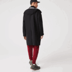 Lacoste מכסה המנוע נתיק עד הברכיים עמיד במים DZ4D0D1273 שחור 031 גברים - Image 4