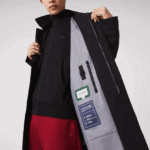 Lacoste מכסה המנוע נתיק עד הברכיים עמיד במים DZ4D0D1273 שחור 031 גברים - Image 7