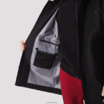 Lacoste מכסה המנוע נתיק עד הברכיים עמיד במים DZ4D0D1273 שחור 031 גברים - Image 10
