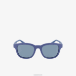 Lacoste מלבן משקפי שמש קו אקטיבי DZ4D0D2307 כחול מט 401 גברים