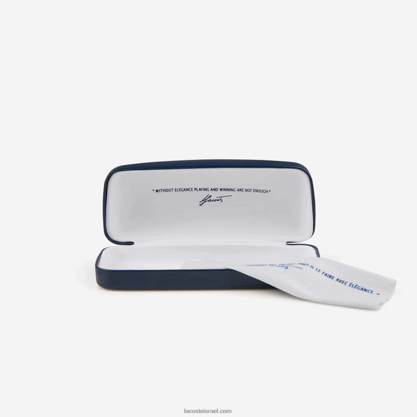 Lacoste מלבן שונה l.12.12 משקפי שמש פרימיום DZ4D0D1928 כחול 424 גברים - Image 5