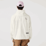 Lacoste מעיל אפקט טלאים DZ4D0D1249 לבן b5l גברים - Image 4