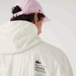 Lacoste מעיל אפקט טלאים DZ4D0D1249 לבן b5l גברים - Image 5