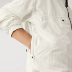 Lacoste מעיל אפקט טלאים DZ4D0D1249 לבן b5l גברים - Image 8