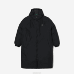 Lacoste מעיל ארוך עם כיתוב ממותג DZ4D0D1294 שחור 031 גברים - Image 5
