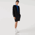 Lacoste מעיל אריג ממותג DZ4D0D1292 שחור 031 גברים - Image 2