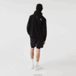 Lacoste מעיל אריג ממותג DZ4D0D1292 שחור 031 גברים - Image 3