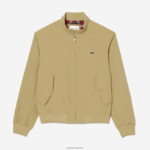 Lacoste מעיל אריג קל דוחה מים DZ4D0D404 בז' ku4 גברים - Image 4