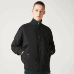 Lacoste מעיל בומבר מרופד מבודד DZ4D0D1242 שחור 031 גברים - Image 6