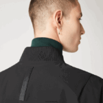Lacoste מעיל בומבר מרופד מבודד DZ4D0D1242 שחור 031 גברים - Image 7