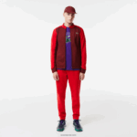 Lacoste מעיל גולף תרמי ספורט DZ4D0D1076 בורדו אדום 6hj גברים - Image 2