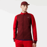 Lacoste מעיל גולף תרמי ספורט DZ4D0D1076 בורדו אדום 6hj גברים