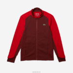 Lacoste מעיל גולף תרמי ספורט DZ4D0D1076 בורדו אדום 6hj גברים - Image 5