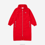Lacoste מעיל גשם מתקפל במהדורת ספורט צרפתית DZ4D0D1295 אדום לבן כחול כהה yy2 גברים - Image 4