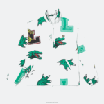 Lacoste מעיל טפטה דוחה מים DZ4D0D1245 לבן sbh גברים - Image 5