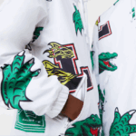Lacoste מעיל טפטה דוחה מים DZ4D0D1245 לבן sbh גברים - Image 6
