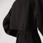 Lacoste מעיל טרנץ' גדול מדי DZ4D0D2435 שחור 031 נשים - Image 6
