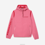 Lacoste מעיל מסלול קצר מפוליאמיד ממוחזר DZ4D0D9 ורוד 2r3 גברים - Image 4