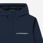 Lacoste מעיל מסלול קצר מפוליאמיד ממוחזר DZ4D0D10 כחול kxe גברים - Image 5