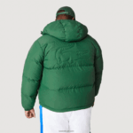 Lacoste מעיל מרופד דוחה מים DZ4D0D1211 ירוק 132 גברים - Image 4