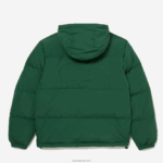 Lacoste מעיל מרופד דוחה מים DZ4D0D1211 ירוק 132 גברים - Image 8