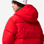 Lacoste מעיל מרופד דוחה מים DZ4D0D1212 אדום 240 גברים - Image 8