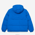 Lacoste מעיל מרופד דוחה מים DZ4D0D1213 כחול k1q גברים - Image 6