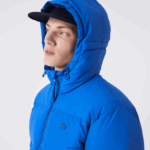Lacoste מעיל מרופד דוחה מים DZ4D0D1213 כחול k1q גברים - Image 7