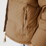 Lacoste מעיל מרופד דוחה מים DZ4D0D1231 חום z0w גברים - Image 11