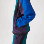 Lacoste מעיל ניילון בלוק מורשת DZ4D0D1239 ירוק כחול סגול שחור tr4 גברים - Image 5