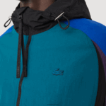 Lacoste מעיל ניילון בלוק מורשת DZ4D0D1239 ירוק כחול סגול שחור tr4 גברים - Image 7