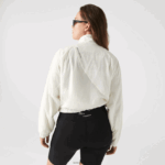 Lacoste מעיל ניילון מרופד רשת DZ4D0D2626 לבן 70V נשים - Image 11