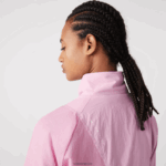 Lacoste מעיל ניילון מרופד רשת DZ4D0D2627 ורוד z4h נשים - Image 8