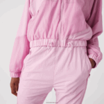 Lacoste מעיל ניילון מרופד רשת DZ4D0D2627 ורוד z4h נשים - Image 10