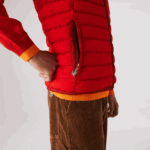 Lacoste מעיל נפוח קל משקל מתקפל עמיד במים DZ4D0D1288 אדום 240 גברים - Image 5