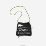 Lacoste מעיל ספורטיבי דוחה מים שניתן לארוז DZ4D0D2619 שחור 031 נשים - Image 5