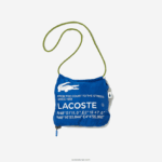 Lacoste מעיל ספורטיבי דוחה מים שניתן לארוז DZ4D0D2618 כחול k1q נשים - Image 6