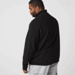 Lacoste מעיל צמר פיקה צווארון סטנד רוכסן DZ4D0D1034 שחור 031 גברים - Image 11