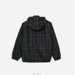 Lacoste מעיל רוח דוחה מים DZ4D0D3262 כחול כהה ירוק צהוב 9dw ילדים - Image 6