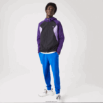 Lacoste מעיל רוח ספורט אריזה DZ4D0D1255 שחור סגול 6kb גברים