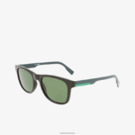 Lacoste משקפי שמש בלוק צבע מלבן DZ4D0D2308 שחור מט 001 גברים - Image 2