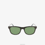 Lacoste משקפי שמש בלוק צבע מלבן DZ4D0D2308 שחור מט 001 גברים