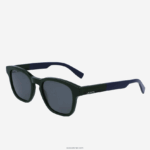 Lacoste משקפי שמש מגע מטקסטיל מלבן אצטט DZ4D0D2347 ירוק 300 גברים - Image 2