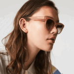 Lacoste משקפי שמש סגלגלים מעור קרוקו אצטט DZ4D0D2919 עלה 662 נשים - Image 2