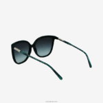 Lacoste משקפי שמש פרפר אצטט צינורי מקדש DZ4D0D2906 שחור מט 001 נשים - Image 4
