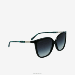Lacoste משקפי שמש פרפר אצטט צינורי מקדש DZ4D0D2906 שחור מט 001 נשים - Image 5