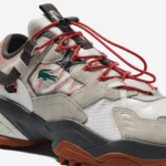 Lacoste נעלי חוץ מטקסטיל l-guard breaker DZ4D0D1777 אוף לבן וחום ow8 גברים - Image 6