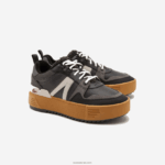 Lacoste נעלי חוץ מעור l002 לחורף DZ4D0D2728 שחור ורוד 1j1 נשים - Image 2